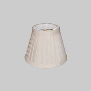 3"x5"x4" white pleated soft back