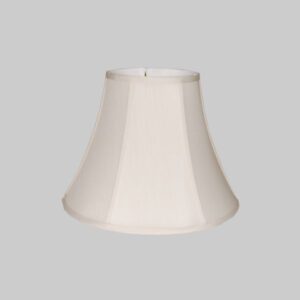 10" Cream Bell Silk Lamp Shade
