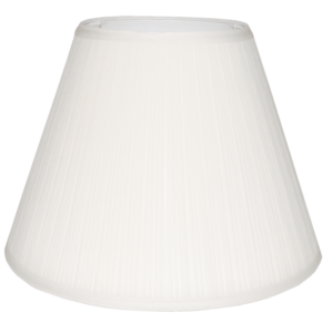 4x8x7 White Empire Pleat Clip On Shade