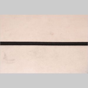 50' coil black cotton parallel lamp wire.