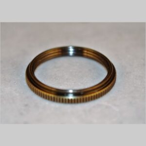 solid brass "uno ring" 1 1/4"IDx1 1/2"OD antique finish