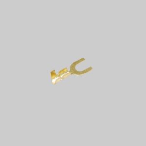 "U" shaped lug, brass