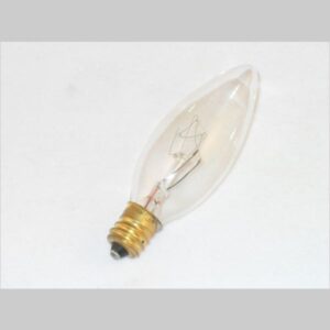 25 Watt Candelabra Straight Tip Bulb
