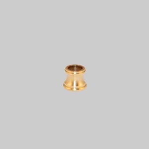 9/16" brass neck    slip 1/8"ip high pol