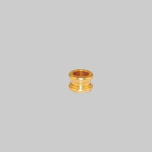 small turned brass neck b&l slip 1/8-ip