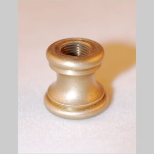 modern brass neck   tapped 1/8ip brush b