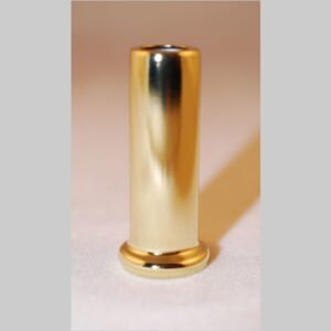 2" brass plated modern neck slip 1/8-ip