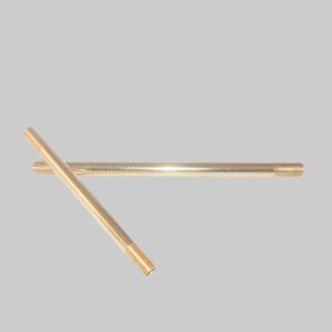 8" brass pltd steel pipe 1/8ip