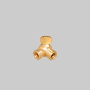 small solid brass swivel 1/8IPx1/8IP 1 1/4" long, 1 1/8" high